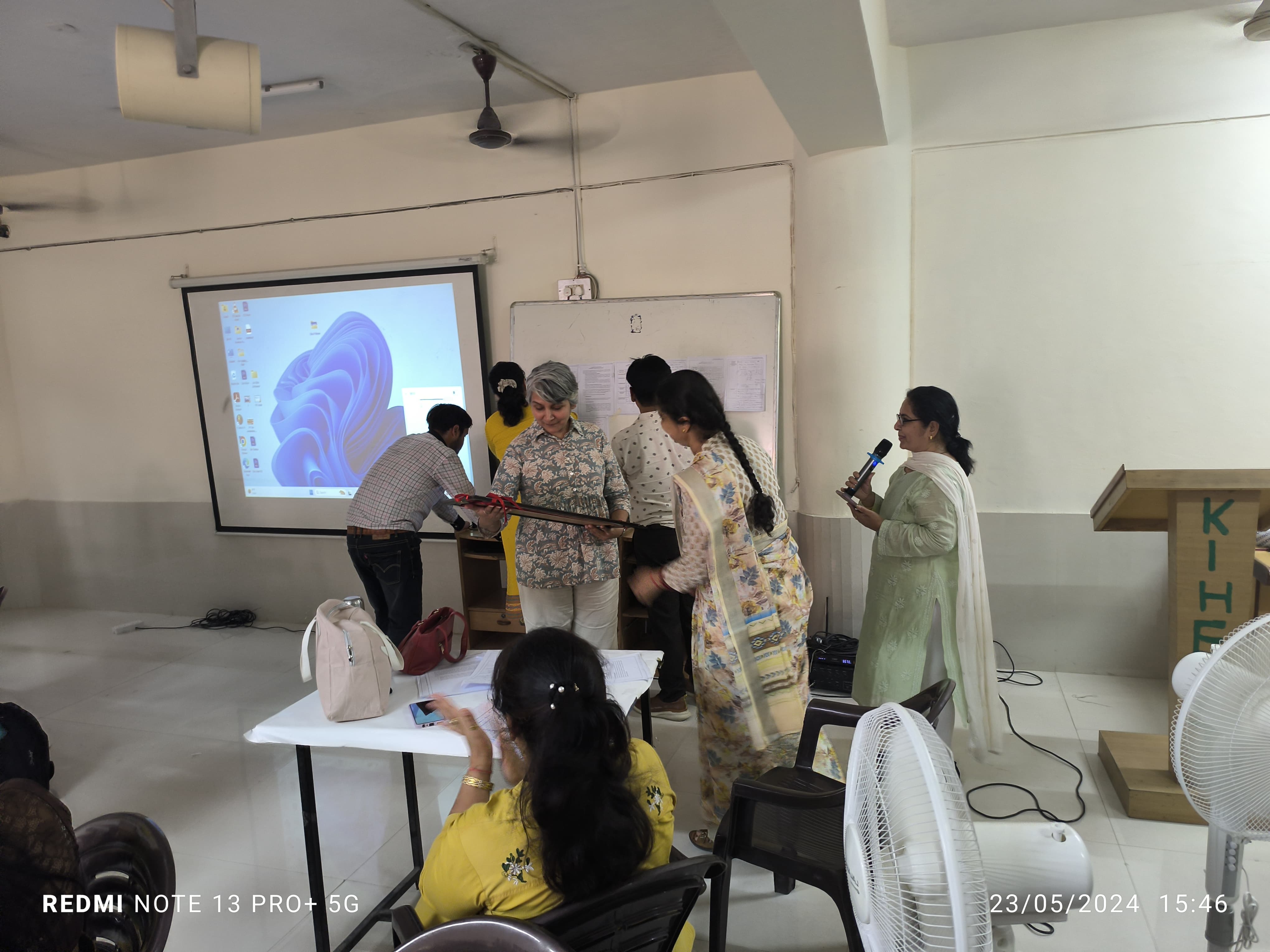 CBSE Capacity Building Program at Kamal Model School, Delhi, on 23 May 2024.