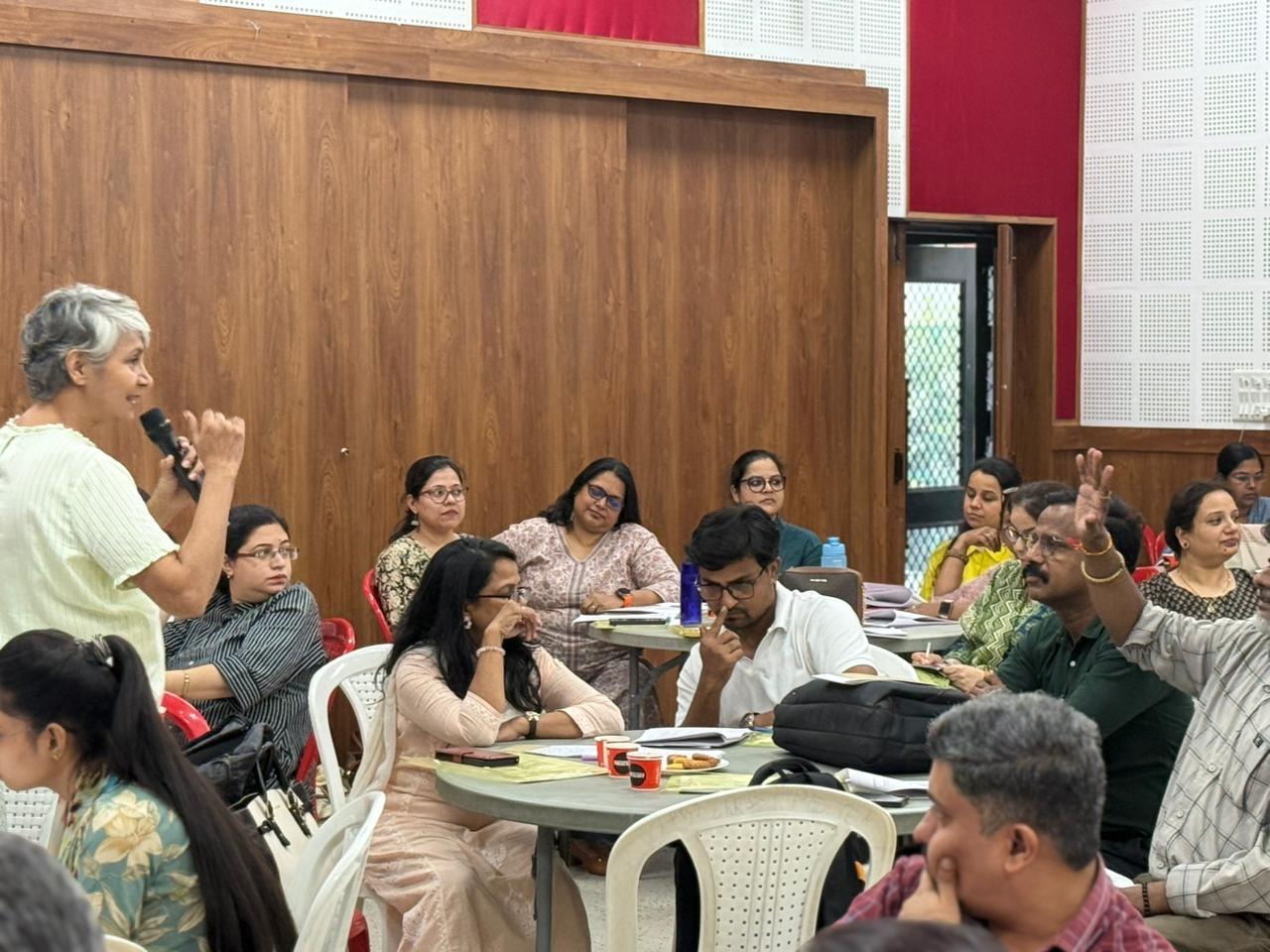 Two day CBSE-CBP on English Core conducted at St. Xavier's School, Rajniwas Marg, Delhi, on 17-18 September 2025.