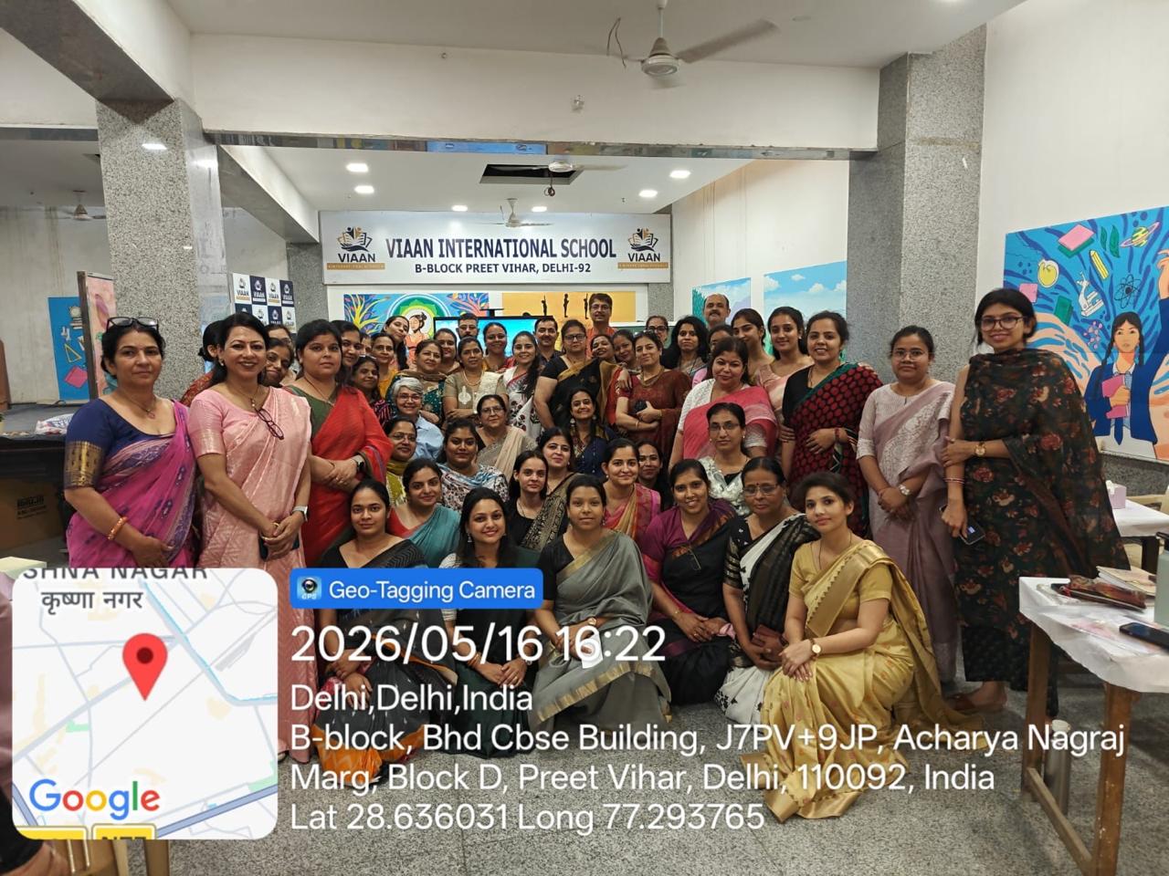 CBSE-CBP at Viaan Int. School. Preet Vihar, Delhi on 'Promoting Mental Health & Wellness in School' on 16 May 2026