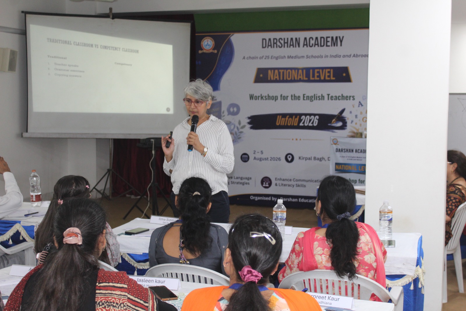 National- level session for English Teachers (III-V) , at Darshan Academy, Delhi on 3 Aug. 2026. The topic was- Language Acquisition and some Student Engagement Strategies.